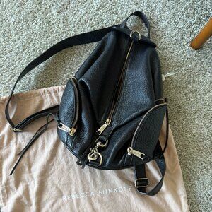 Rebecca Minkoff Julian Backpack - Black Leather
